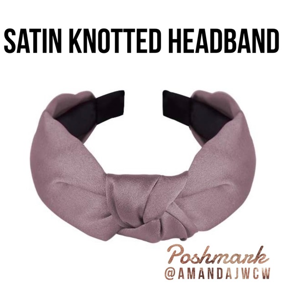 3 for $20 - Silk Cross Knot Twist Headbands - Picture 8 of 16